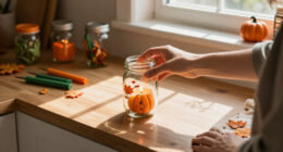 Dollar Tree Just Brought Back Its Viral Pumpkin Mason Jars