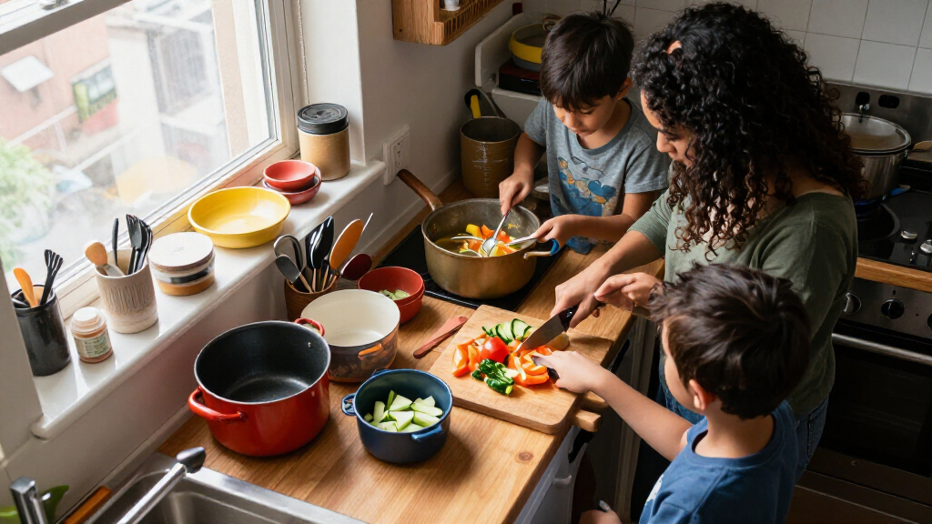 How A Family Of Four Makes 550 Square Feet Work In A Manhattan Rental