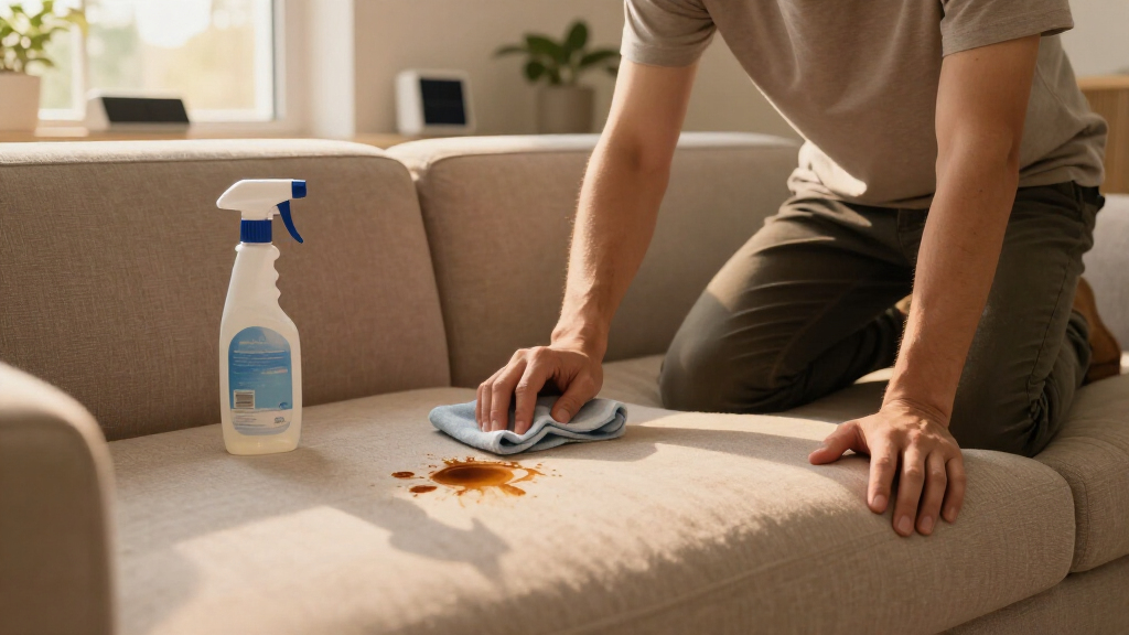 I Almost Gave Up On These Set-In Couch Stains — Until I Tried These Expert Tips