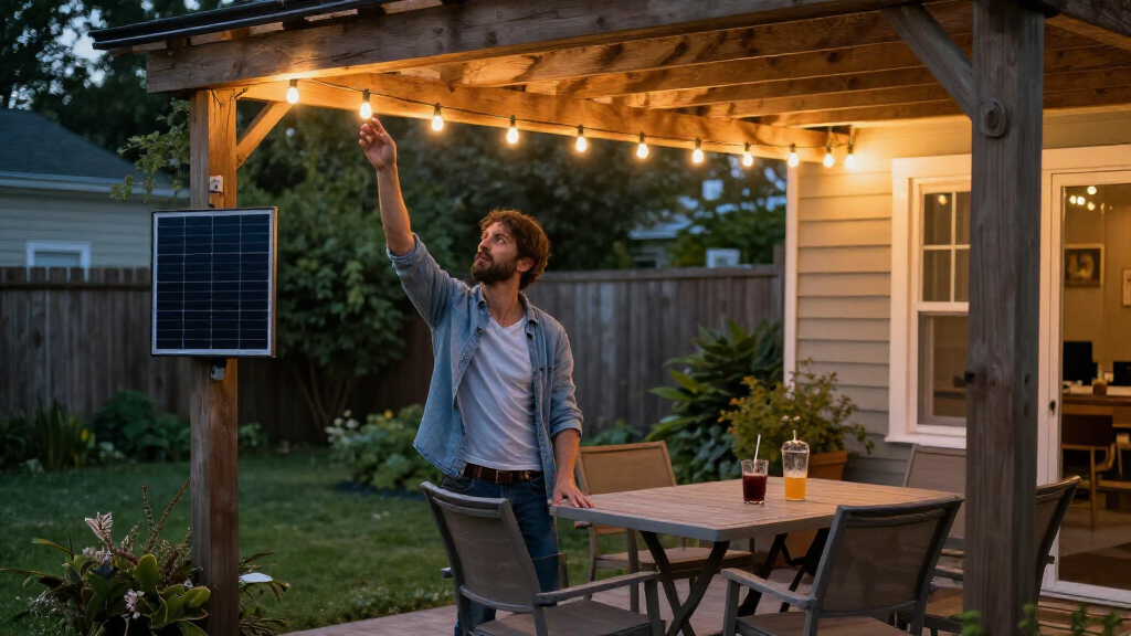 How to Choose Solar-Powered Outdoor String Lights