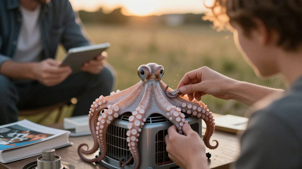 Octopus Develops A Heat Pump Cooler Add-on