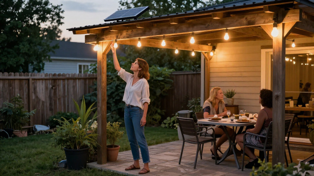 Solar-Powered Outdoor String Lights: A Halloween Guide