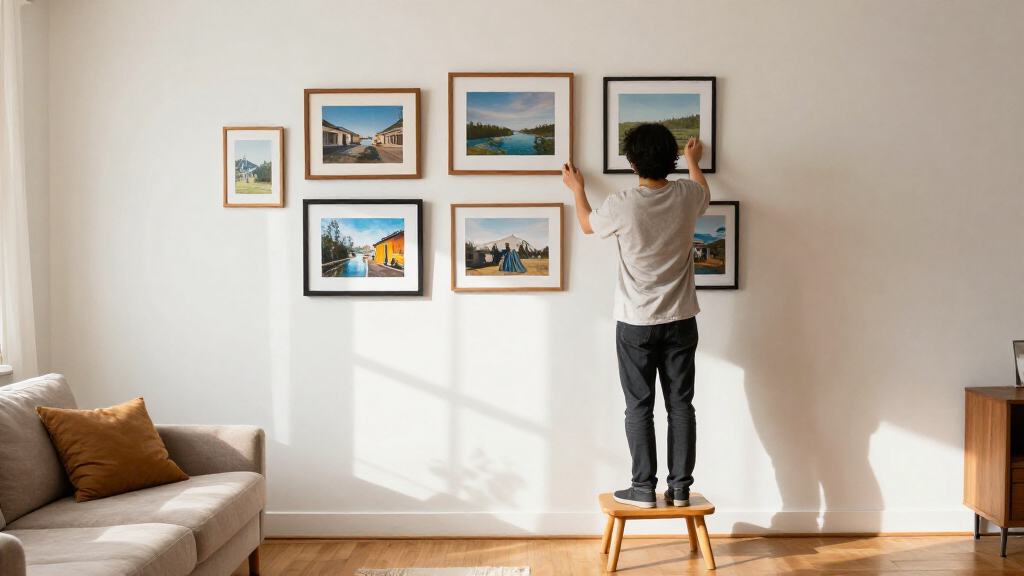 This Is The Right Way To Do A Gallery Wall, According To A Framing Expert